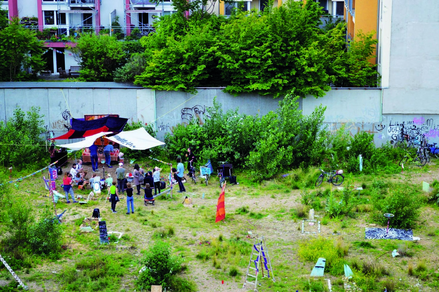 Campingperformance und Lücken füllen